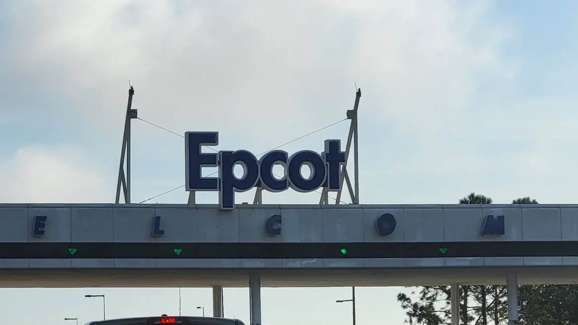 Iconic EPCOT Sign has Gone Missing