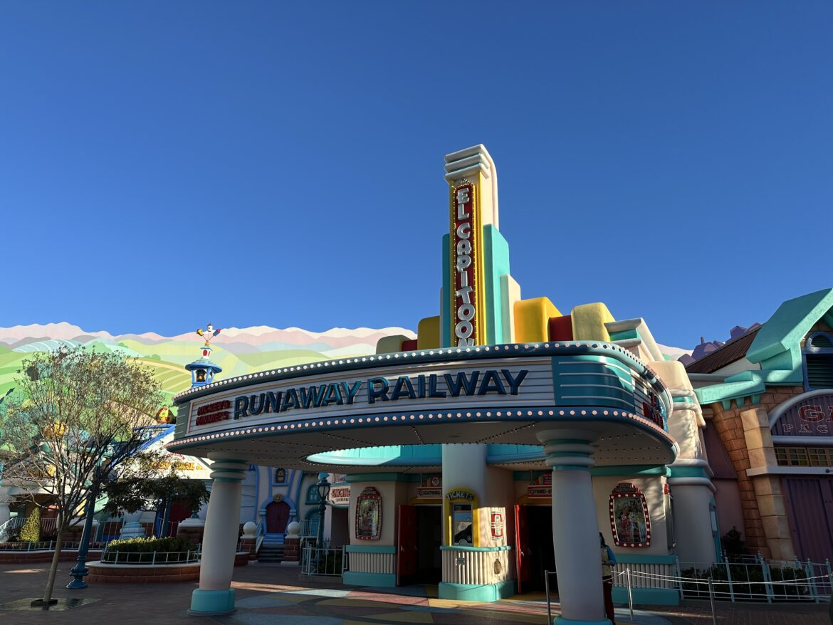 Video: First Look at Mickey & Minnie’s Runaway Railway in Disneyland