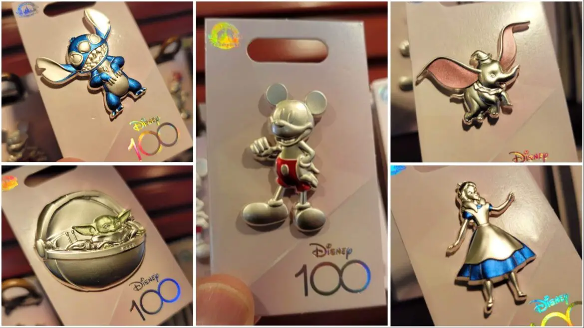 New Disney 100th Anniversary Pins Now Available At Magic Kingdom!