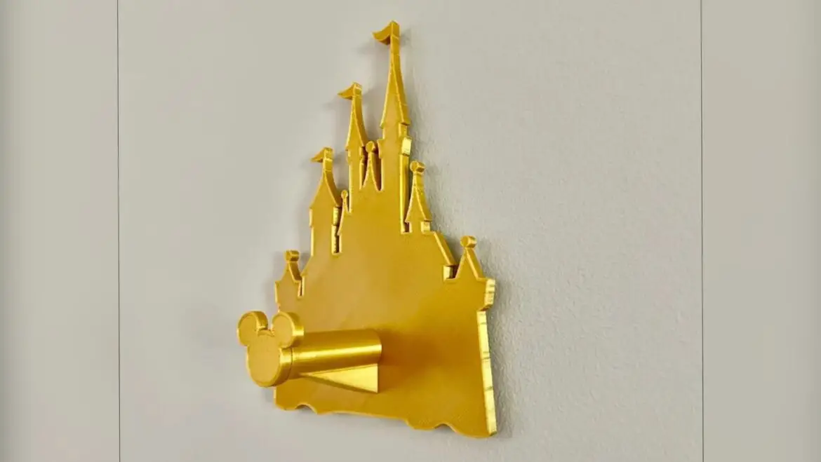 Disney Cinderella Castle Wall Hook To Add Magic To Your Room!