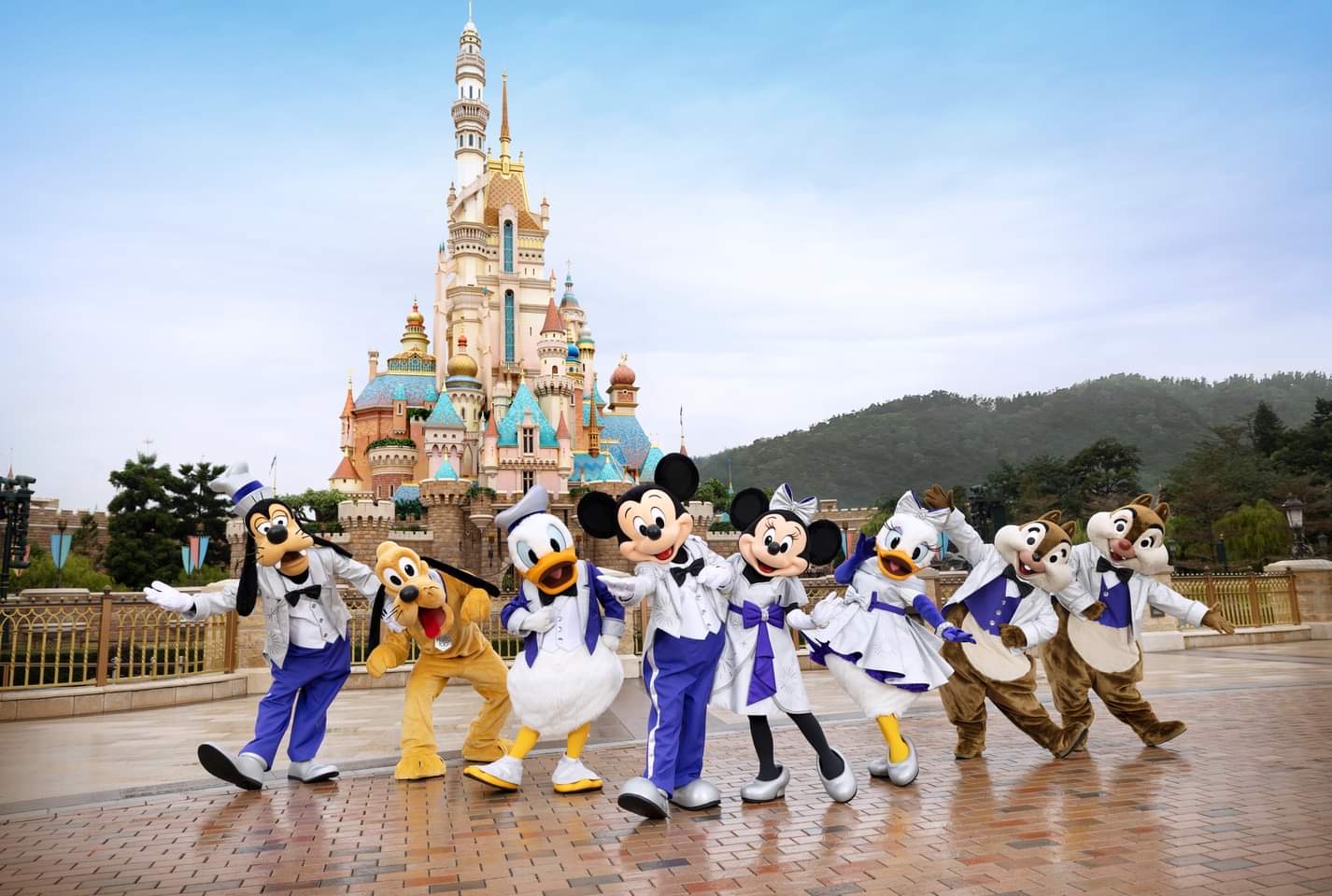 Mickey & Friends Share First Look at Disney100 Outfits from Hong Kong ...