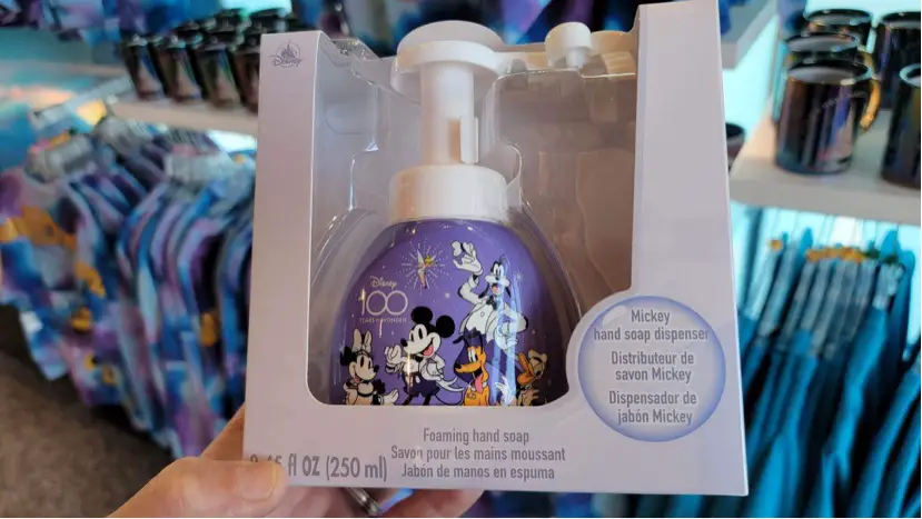 Disney100 Hand Soap Dispenser Spotted At Walt Disney World!