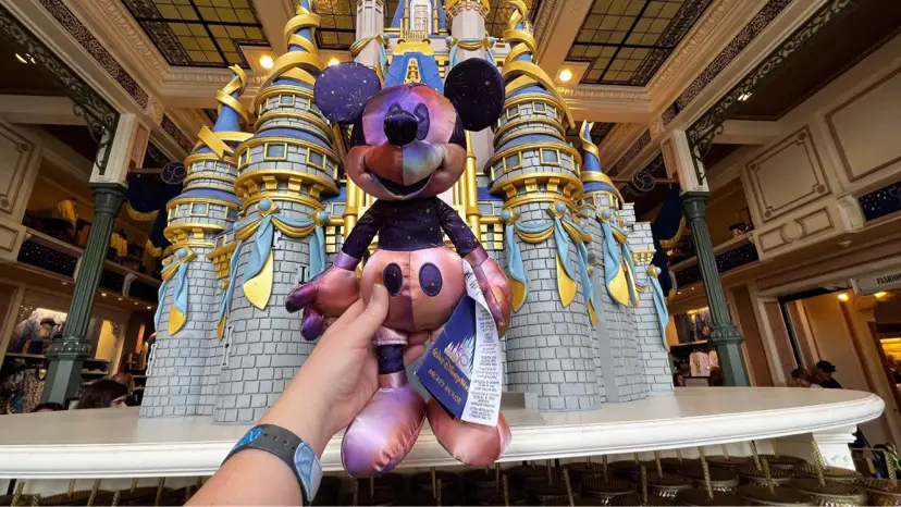Mickey Mouse 50th Anniversary Grand Finale Plush Spotted At Magic Kingdom!