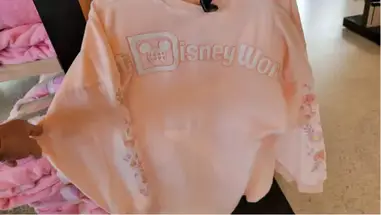 Disney Parks Pink Corduroy Denim Bow Minnie Mouse Ears Headband