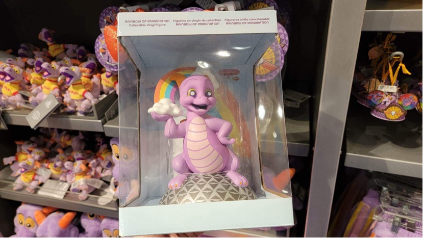 New Figment Rainbow Of Imagination Statue Available At Epcot!
