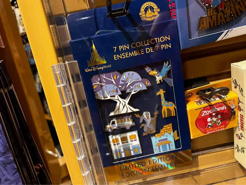 Limited Edition Animal Kingdom Pin Set To Add To Your Collection!