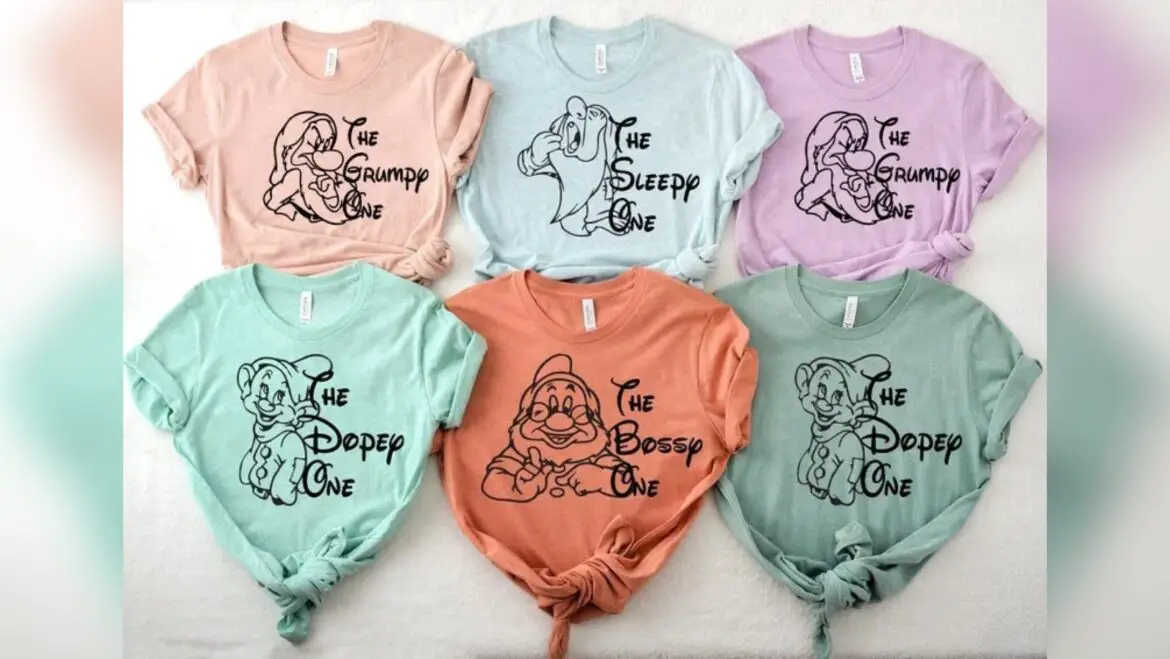 Fun Snow White And The Seven Dwarfs Shirts For You And Your Friends Group!