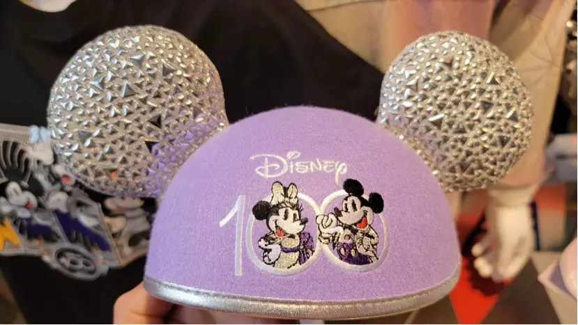 New Mickey And Minnie Disney100 Ear Hat To Celebrate 100 Year Of Wonder!