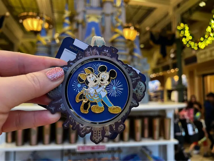 Walt Disney World 50th Anniversary Grand Finale Ornament Spotted At Magic Kingdom!
