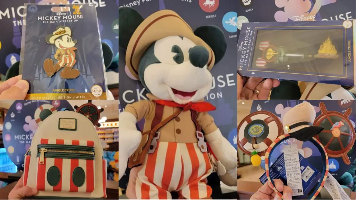 Mickey Mouse The Main Attraction Jungle Cruise Collection Spotted At Walt Disney World!