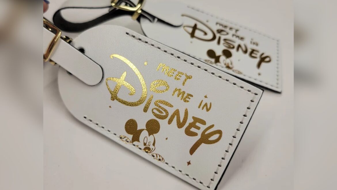 Mickey Mouse Luggage Tag For Just Next Disney Vacation!