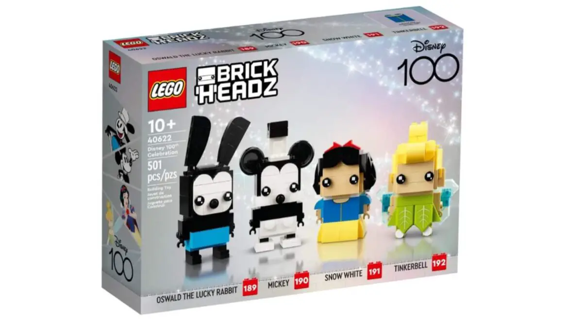 First Look At New Disney 100 Lego BrickHeadz Set!