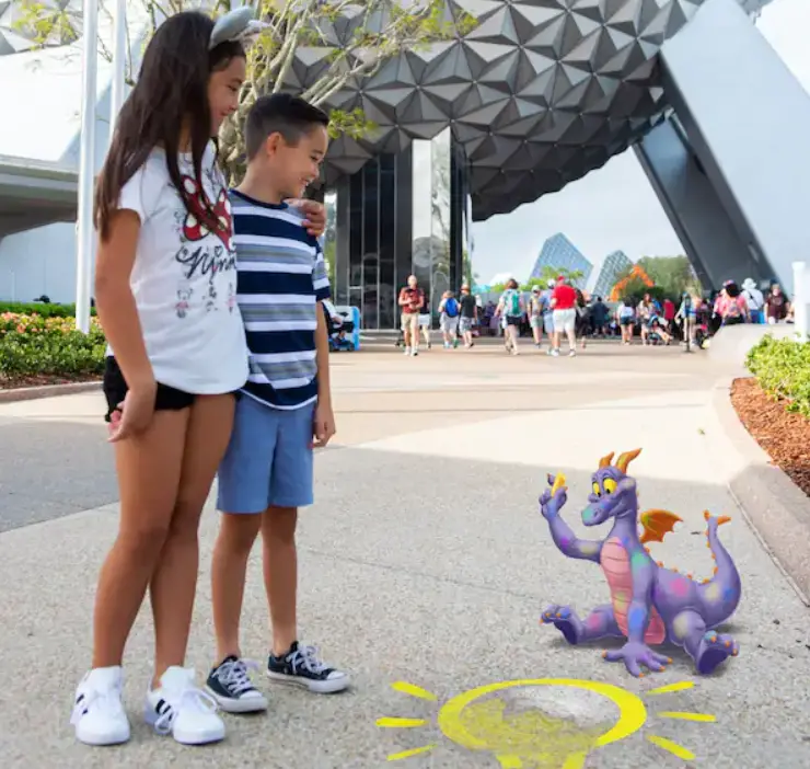 Figment Steals the Show at the EPCOT Festival of the Arts Photo Ops