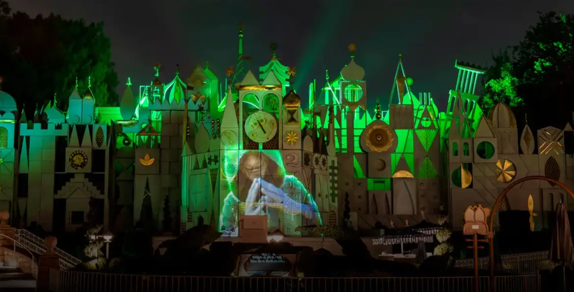 “it’s a small world” Encanto Projections Returning to Disneyland