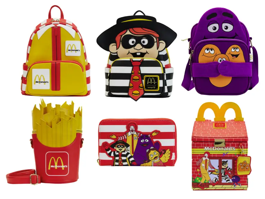 Loungefly Drops a McDonald's Collection and We Are Lovin' It