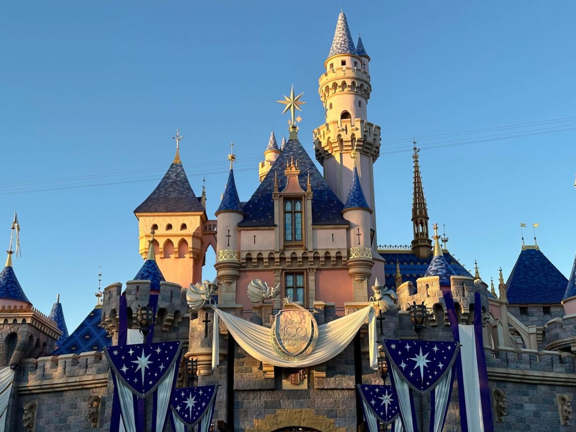 Disney100 Decorations Up Now at the Disneyland Resort