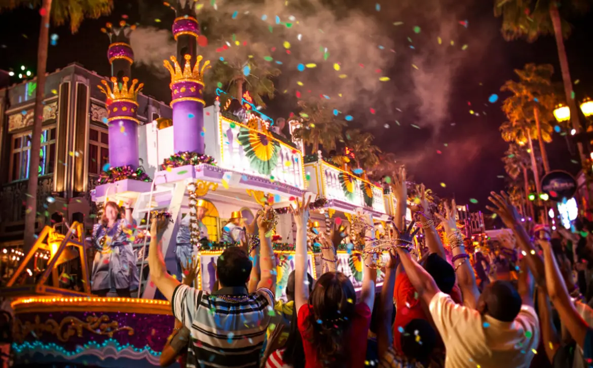 Universal Orlando Resort Reveals Annual Pass Perks For Mardi Gras 2023