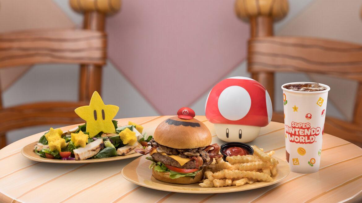 Power Up with these dishes coming to Toadstool Cafe in Super Nintendo World