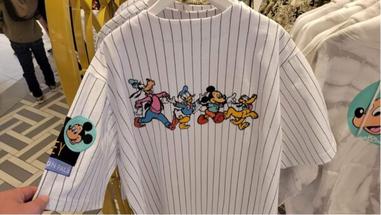 Mickey And Friends Baseball Jersey Spotted At Hollywood Studios!
