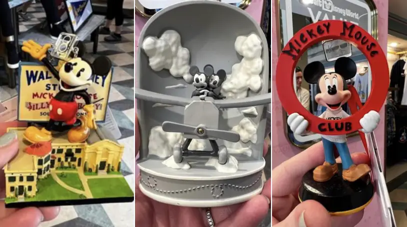 New Disney100 Mickey Mouse Ornaments Spotted At Walt Disney World!