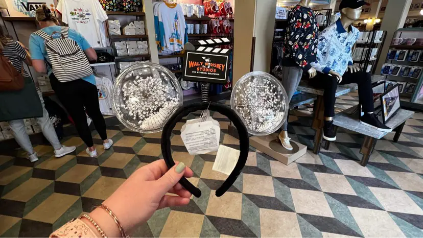New Nostalgic Disney100 Walt Disney Studios Ear Headband Available At Hollywood Studios!