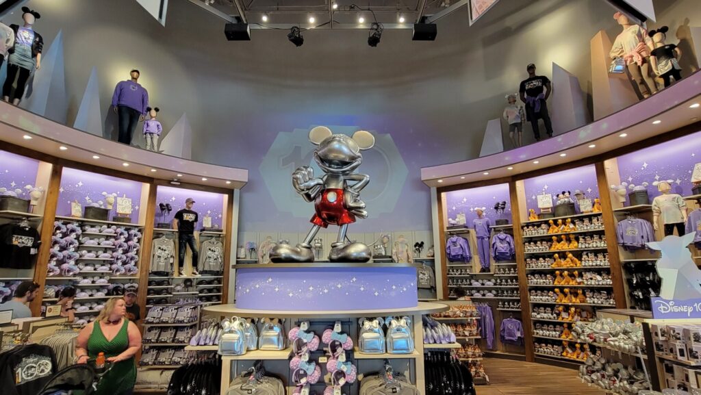 Mickey100 Statue at World of Disney in Disney Springs