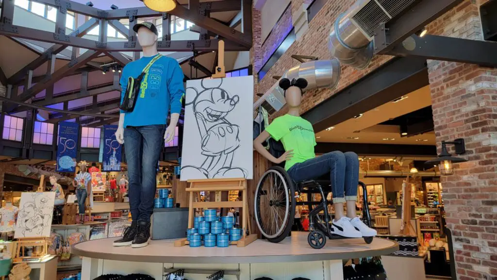 Mannequin in Wheelchair Added to World of Disney