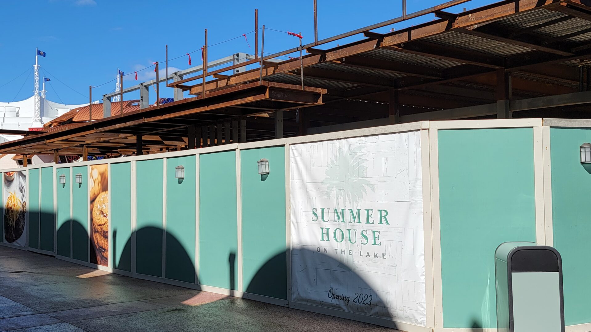 Summer House on the Lake Construction Update from Disney Springs