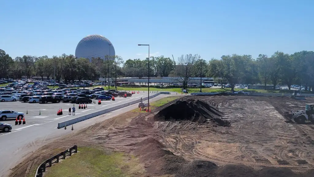 Land Being Cleared Near EPCOT Parking Lot