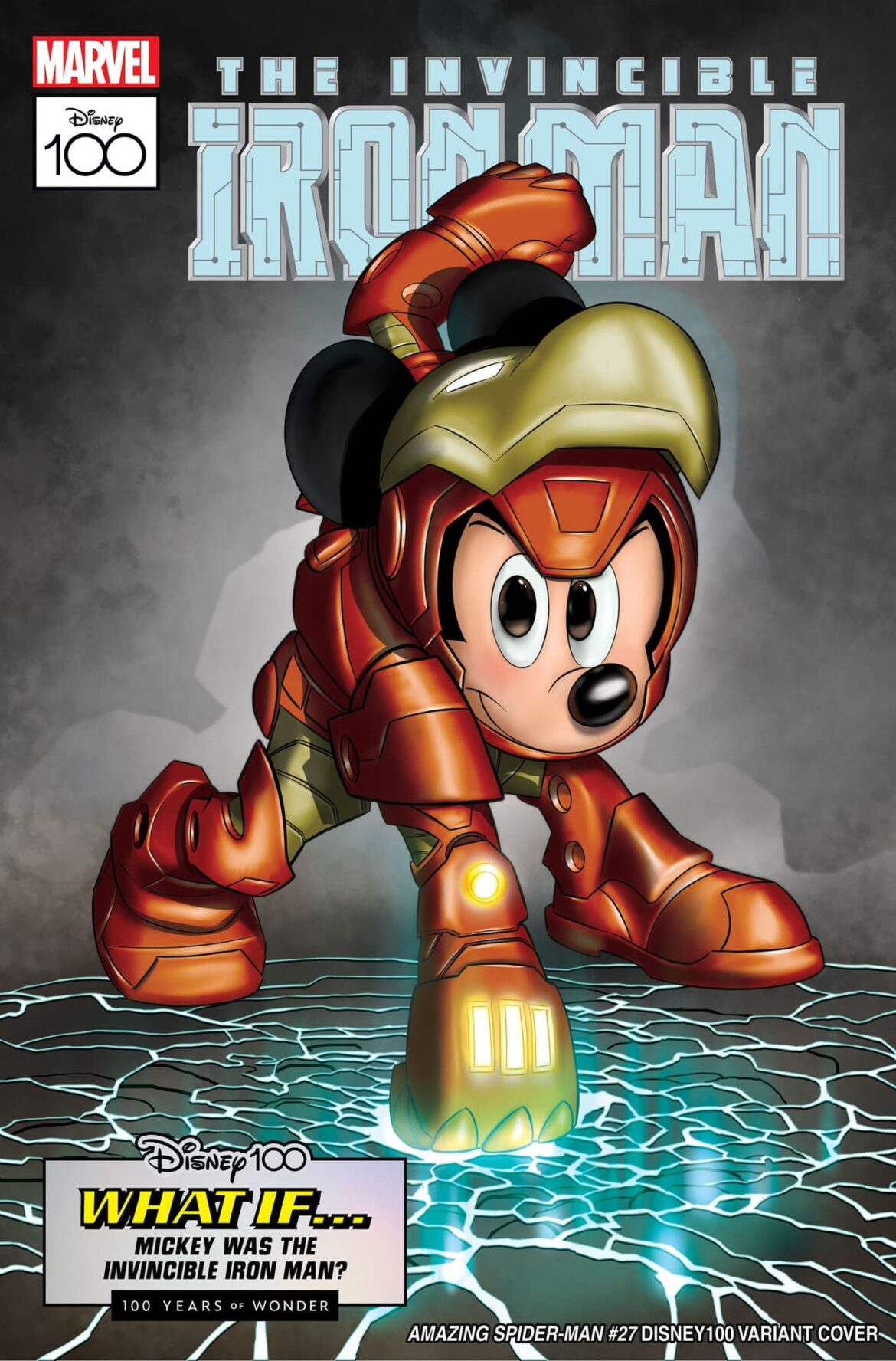 Marvel Comics Celebrates Disney100 with Variant Covers Highlighting Mickey Mouse and More