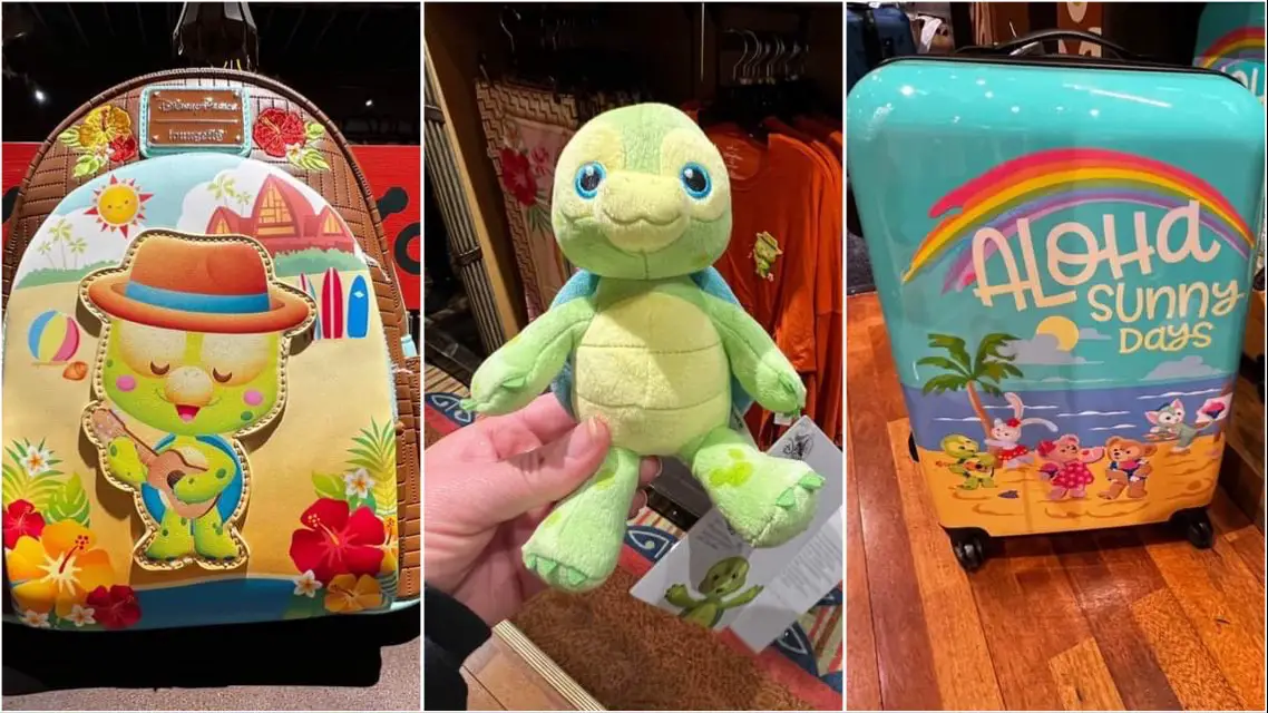 New ‘Olu Mel Backpack, Suitcase And Plush At Disney’s Polynesian Resort!