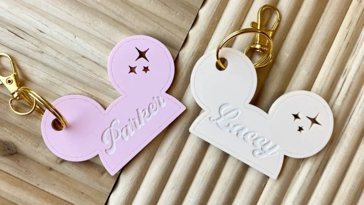 Personalized Mickey Ear Keychain To Bring The Magic With You Everyday!