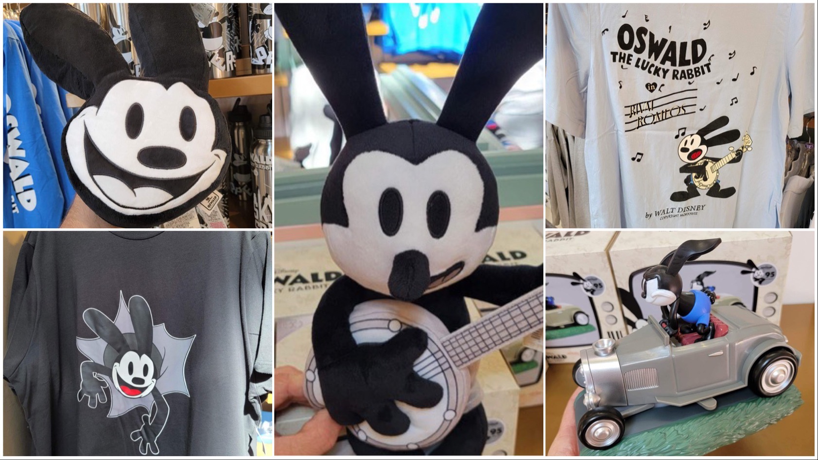 More Disney100 Oswald Merchandise Spotted At Hollywood Studios!