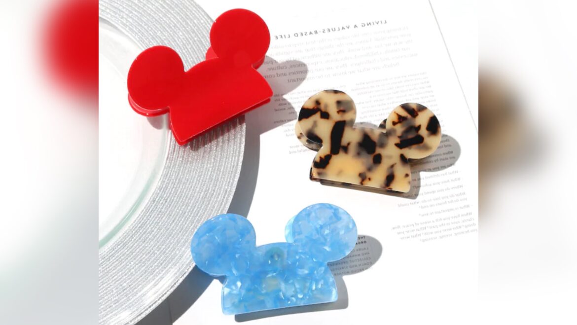 Add Magic To Your Hair With These Mickey Mouse Hair Claw Clips!