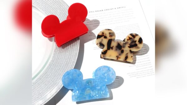 Mickey Mouse Hair Claw Clips