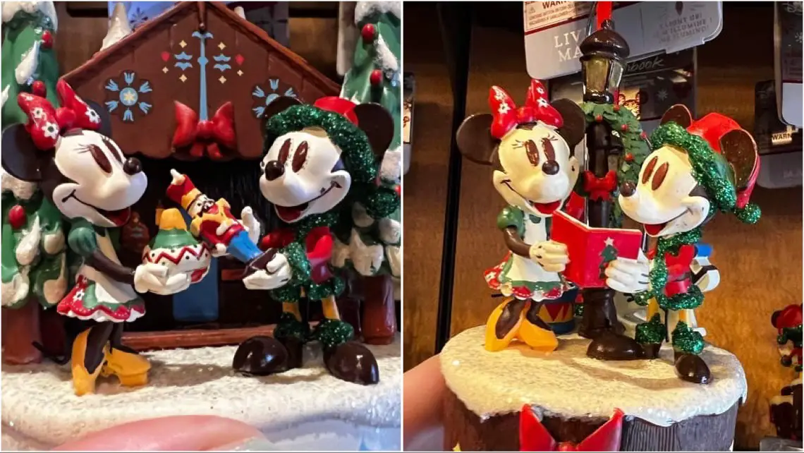 New Mickey And Minnie Mouse Germany Pavilion Ornaments Spotted At Epcot!