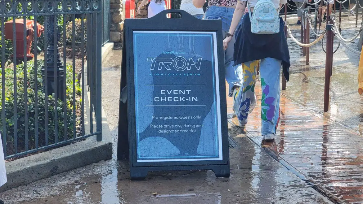 Cast Member Previews for Tron Lightcycle Run Start Today