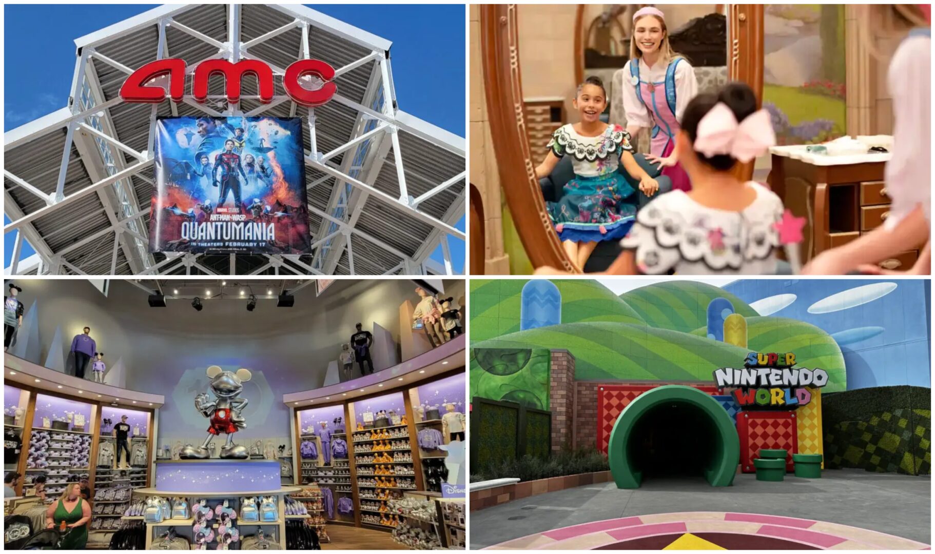 Disney News Round-Up: Pick-a-Pearl in Epcot Reopens, Disney Springs AMC24 all ready for Quantumania, The Dress Shop returns to Springs, Disneyland After Dark Returns