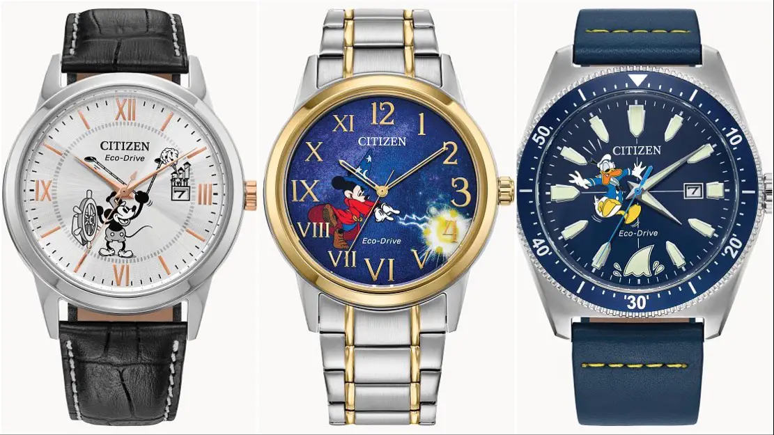 Citizen Launches Disney100 Collection To Commemorate The Decades Of The Walt Disney Company!