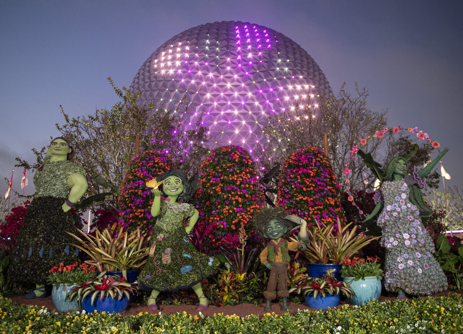 New Topiaries in Bloom for 2023 EPCOT International Flower & Garden Festival