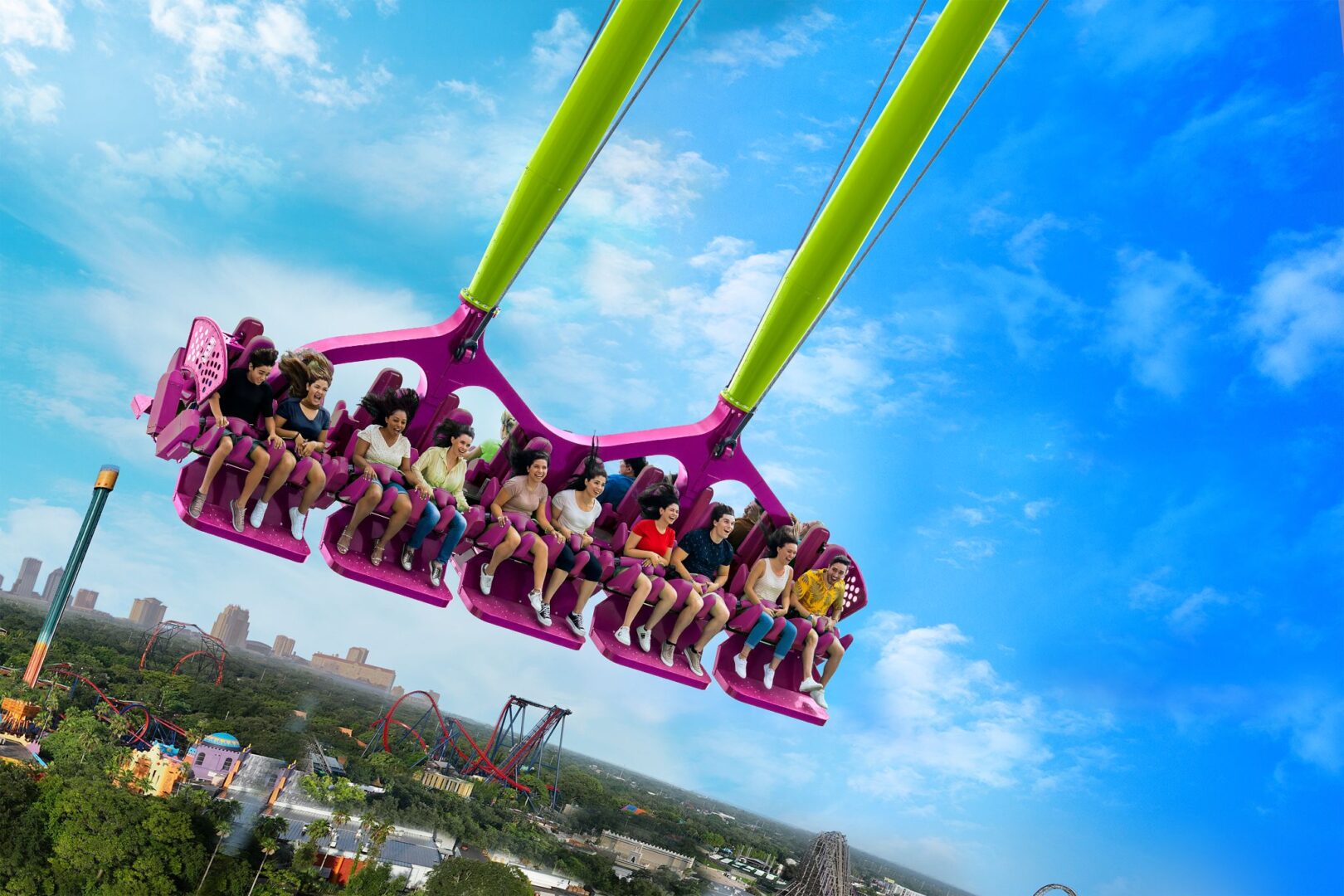 Serengeti Flyer Officially Opens at Busch Gardens Tampa Bay