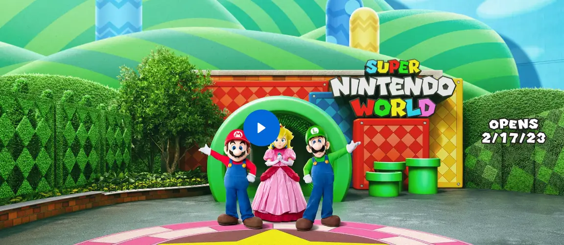 Universal Studios Hollywood to Live Stream Super Nintendo World Grand Opening Celebration