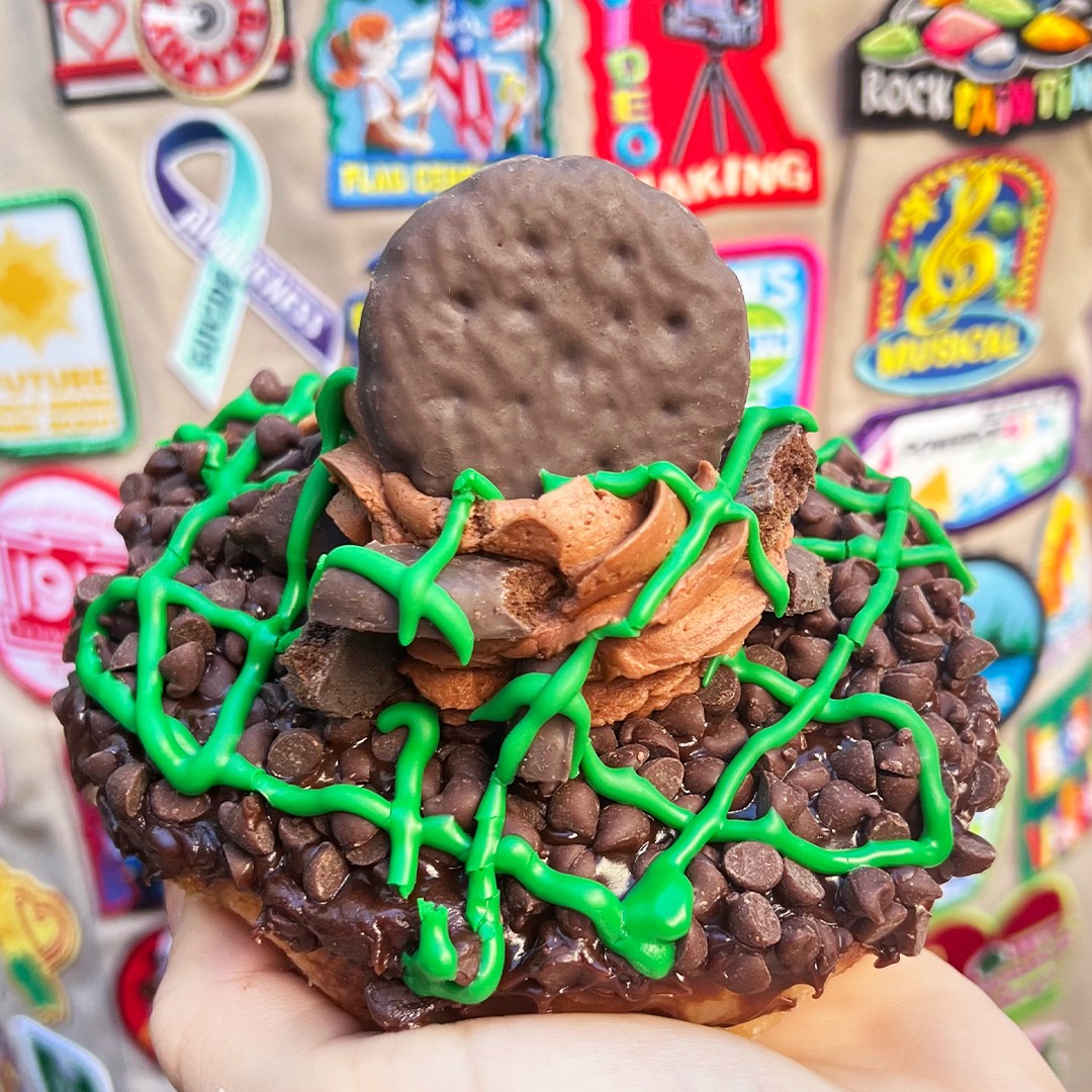 Everglazed Donuts Limited Time Mint Chocolate Chip Donut is Decadent