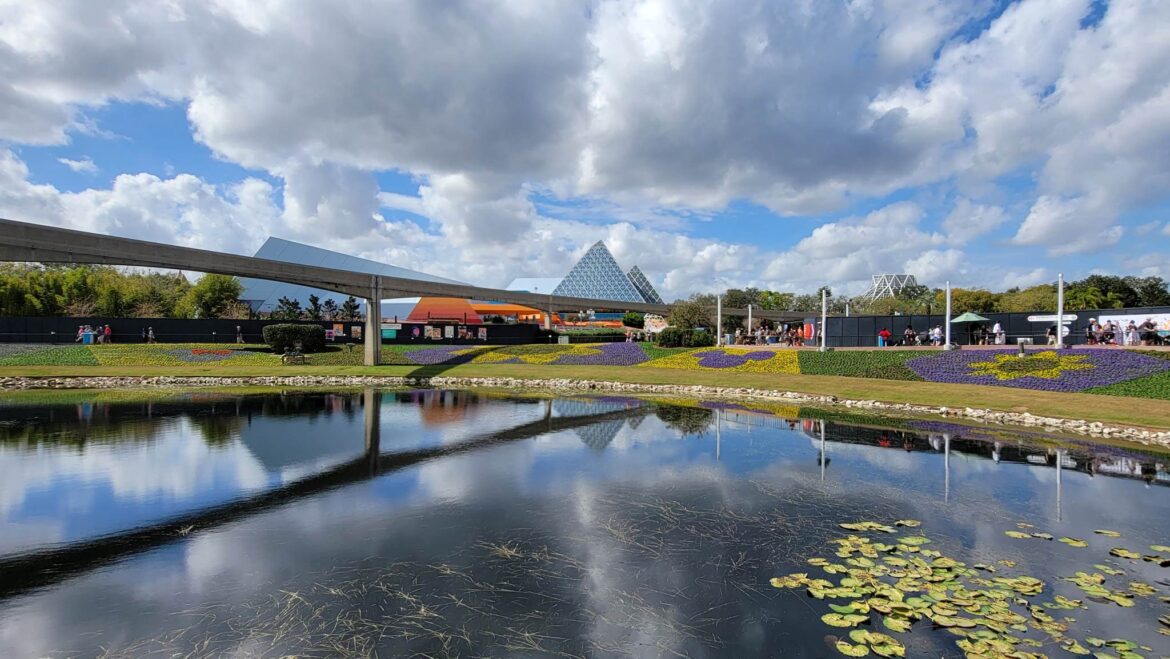 EPCOT Flower & Garden Festival Flower Beds Installed Ahead of March Opening