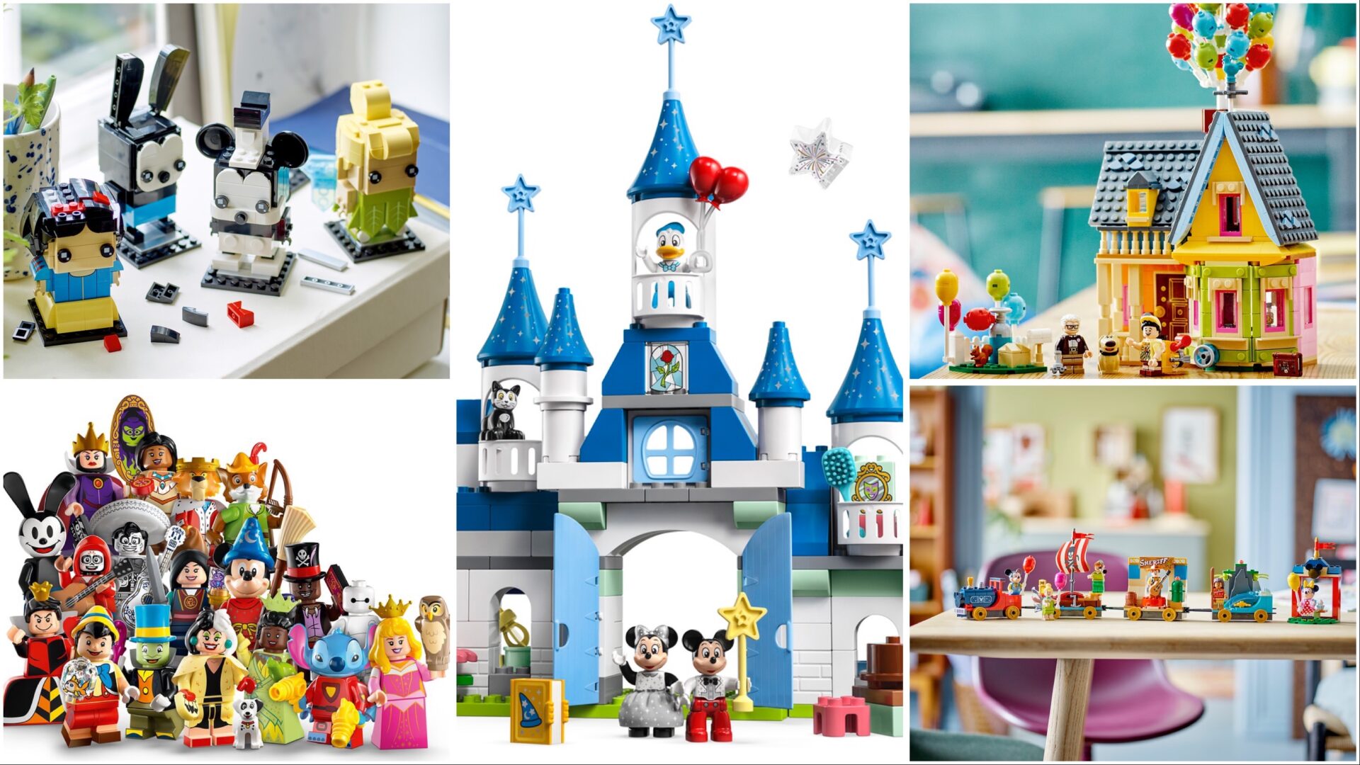 New Disney100 Lego Sets & Minifigures Have Been Officially Announced!