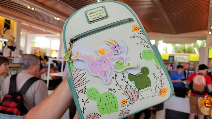 Figment Flower & Garden Loungefly Backpack Available At Epcot!