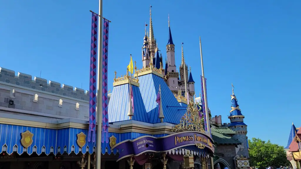 Banners have Returned to Princess Fairytale Hall in the Magic Kingdom