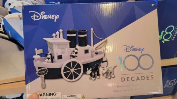 Steamboat Willie Musical Boat 