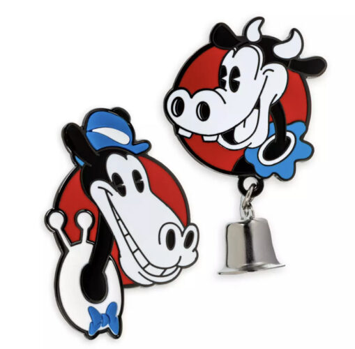 Clarabelle Cow And Horace Horsecollar Pin Set