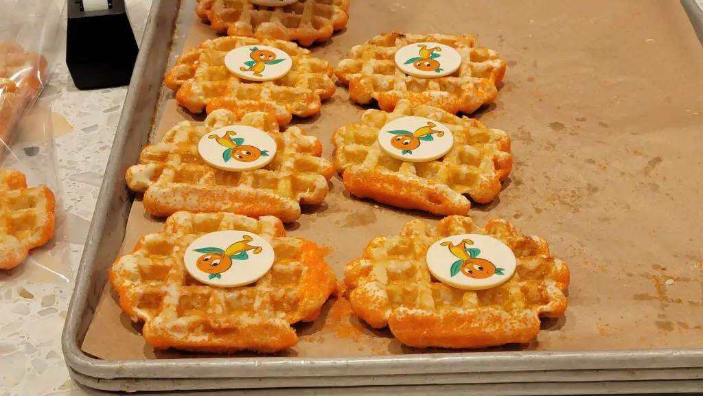 Orange Bird Liege Waffle at Connections